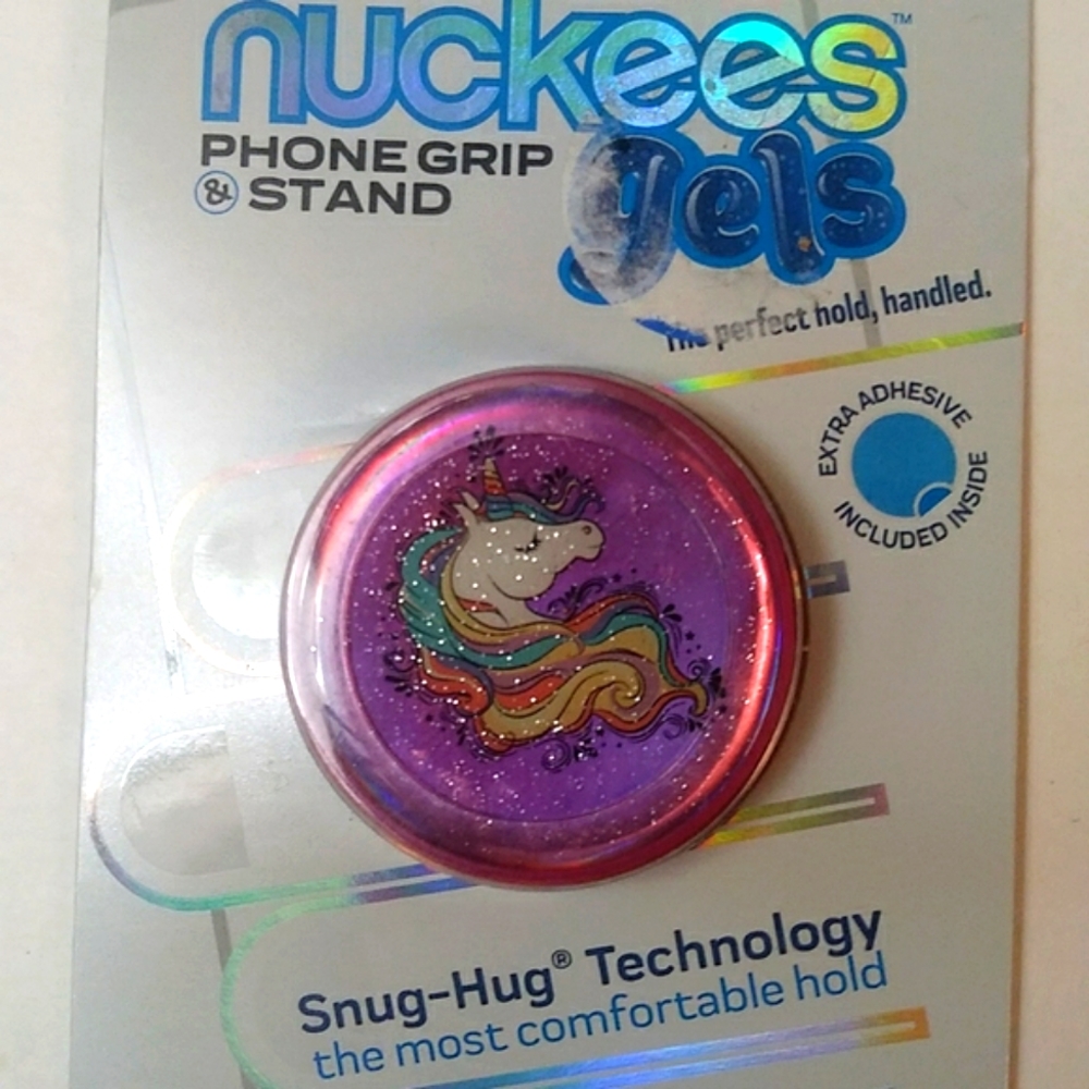 Nuckees gels phone grip & stand